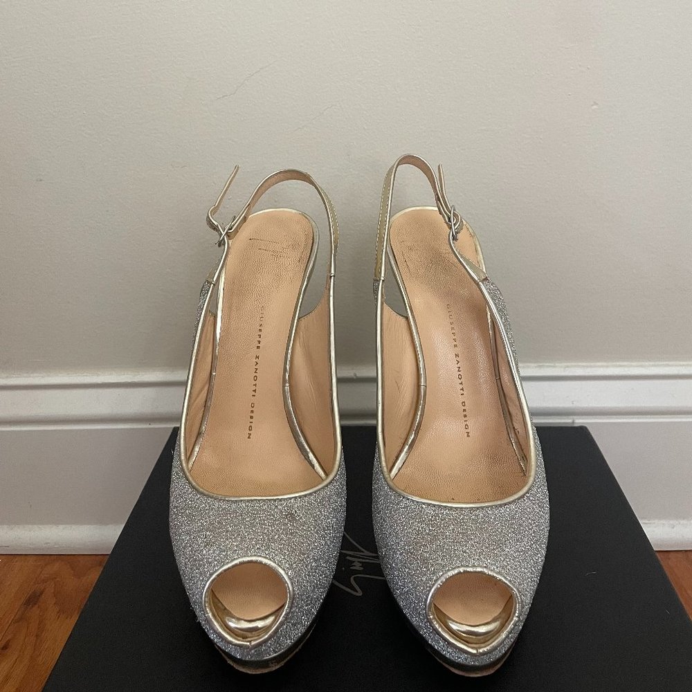 Giuseppe Zanotti Design glittery heels